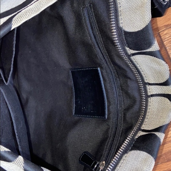 Coach Stripe Swingpack Crossbody Large purse - Picture 3 of 4